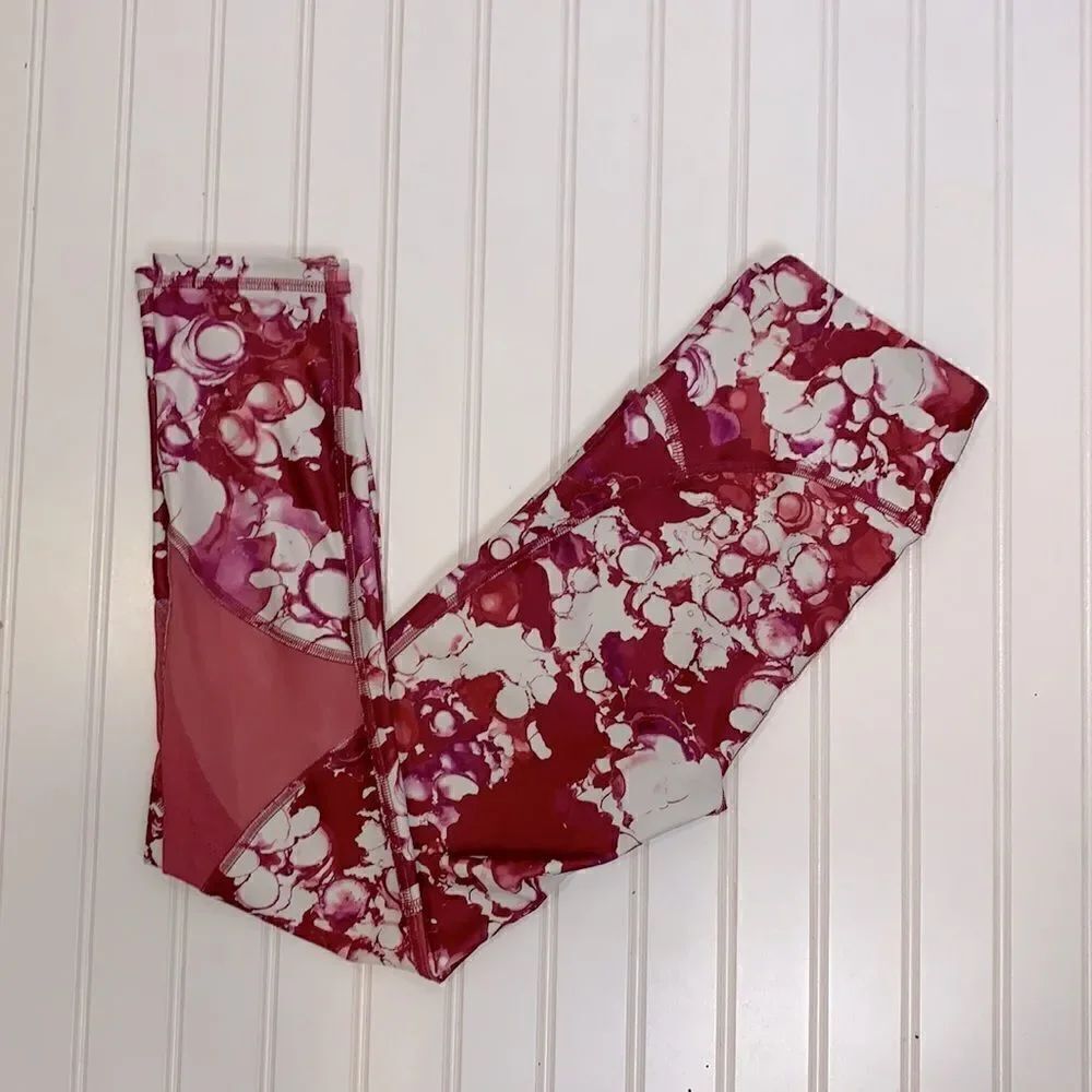 Under Armour heatgear ankle crop print